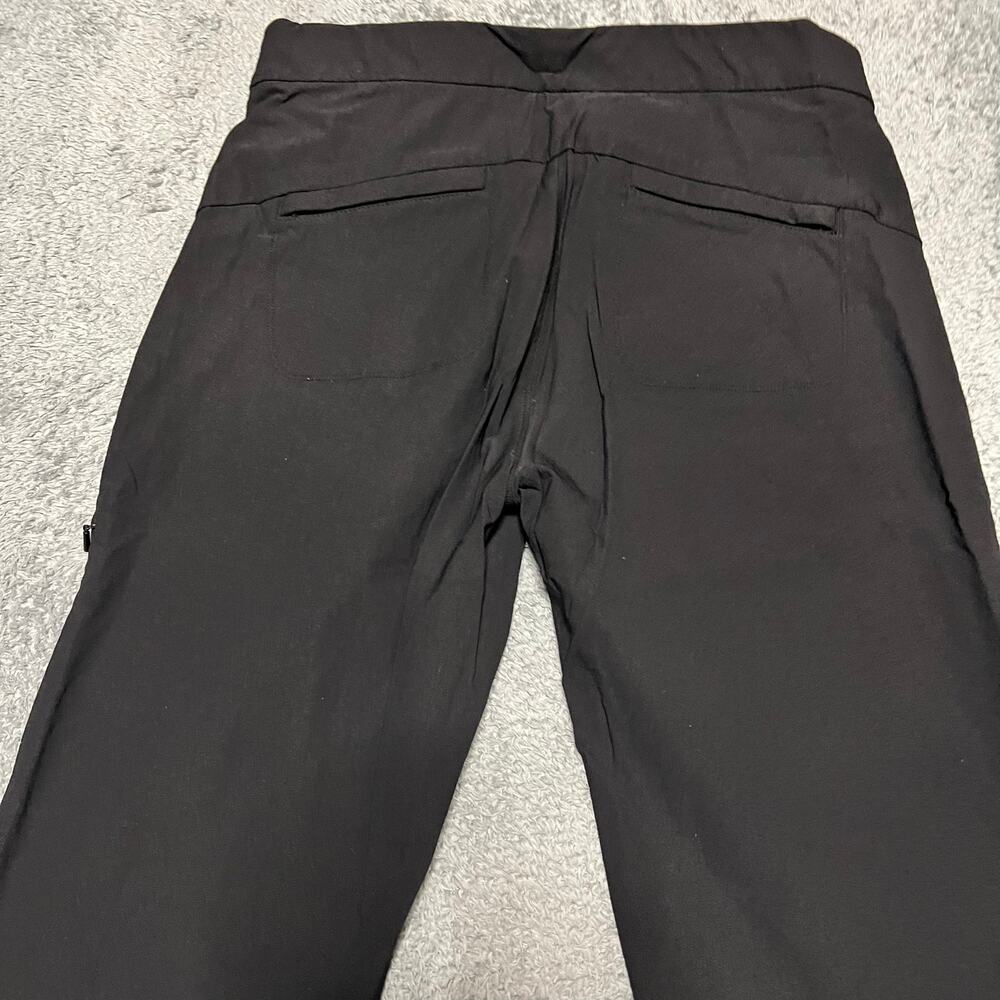 Athleta Pants Womens 8T Wander Straight Black Hiking Active #353692 *flaw - Picture 4 of 13